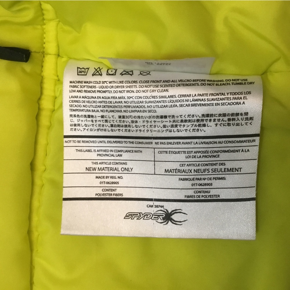 SPYDER WINTER JACKET - Picture 4 of 12